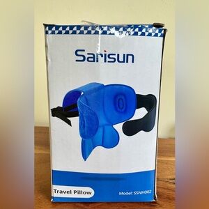 Aris Vibrant Blue VR Travel Pillow